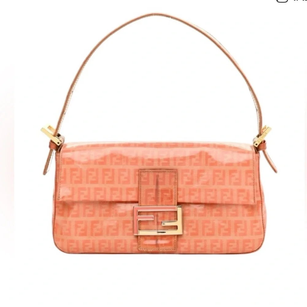Fendi Zucca Zucchino FF Baguette mini small bag - Picture 1 of 7
